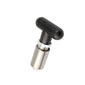 Goupille à ressort rétractable personnalisée en plastique avec poignée en T, type à réinitialisation et position de verrouillage - Product Image 1