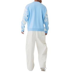 Sudadera con Capucha para Hombre, Estilo Vintage, Casual, Manga Larga, Abrigada para Invierno, Ecológica, Transpirable, Diseño Liso, Teñido Uniforme, Poliéster/Algodón - Product Image 2