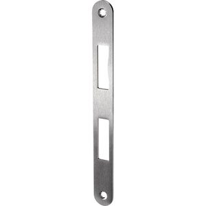 Placa de Protección Plana de Acero Inoxidable de 24"W X 235"L para Cerraduras de Muebles con Esquinas Redondeadas - Product Image 1