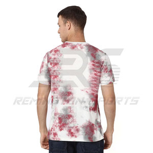 Tie Dye wholesale-t-shirt-made-In Pakistan Camiseta de manga corta de verano ropa de gimnasio - Product Image 6