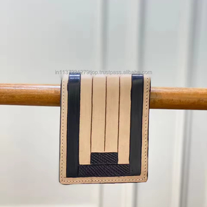 Cartera de cuero mecanizada a mano con patrón occidental para hombre de nuevo diseñador Cremallera larga Cierre abierto vintage de lujo-Venta caliente Efectivo elegante - Product Image 3