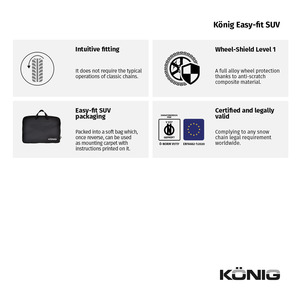 Catene da Neve Konig Easy-fit SUV 255 - Product Image 5