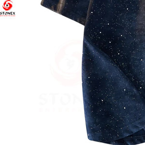 T-shirt Oversize Premium Imprimé Galaxie Coton Doux Streetwear Coupe Décontractée Col Rond Personnalisable Logo Vente en Gros Printemps Séchage Rapide - Product Image 5