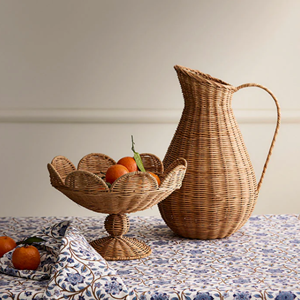 Bol à fruits en rotin élégant, bol de service en rotin festonné, style écologique, vente en gros de décoration d'intérieur et d'articles de cuisine en provenance du Vietnam - Product Image 6