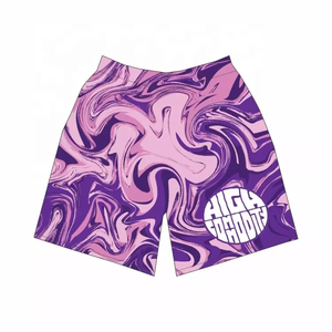 Pantalones cortos de malla de doble capa para hombre, Shorts masculinos de diseño personalizado, con sublimación, para baloncesto, gimnasio, verano, venta al por mayor - Product Image 1