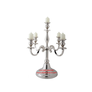Modern <b>Tall</b> Candelabra for Wedding Decoration Indoor and Outdoor Decorative <b>Table</b> Top Handmade Candelabra for Sale - Product Image 6