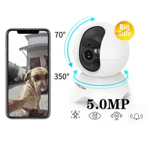 Beste Baby Pet Camera Smart Security 360 Graden Hd 1080P Surveillance Beveiliging Ip Camera Mini Camcorder Draadloze Baby Camera