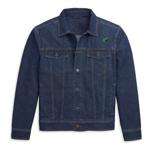 Veste en jean de qualité supérieure pour hommes, couleur unie, tendance hiver, fabrication directe d'usine OEM, design personnalisé, imperméable et respirant à l'avant - Product Image 3