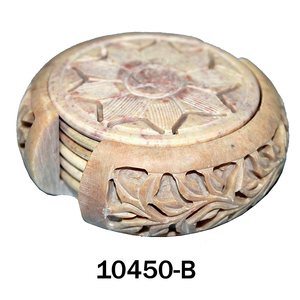 Juego de posavasos de mármol de piedra octogonal para el hogar y la cocina, accesorios decorativos, juego de posavasos de mesa clásico a la venta - Product Image 6