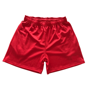 Shorts d'été 100% polyester élastique Shorts de sport personnalisés pour hommes Shorts de basket-ball de course à pied basiques 2026 - Product Image 4