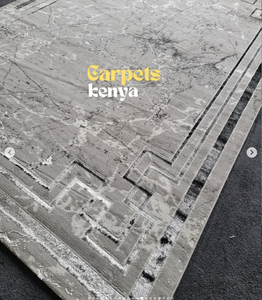 Alfombras Turcas Modernas de Polipropileno Tejidas a Máquina, Alfombras de Yute de Alta Calidad Resistentes a las Manchas, de Pelo Alto, Abstractas, para Dormitorio y Hogar - Product Image 2