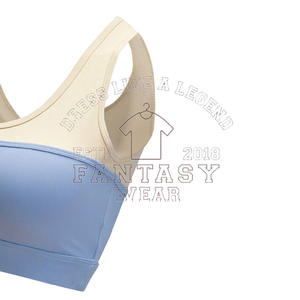 FANTASY WEAR 2026 Sujetador deportivo de compresión ajustable al por mayor, top de yoga y running con bloques de color para gimnasio y fitness - Product Image 6