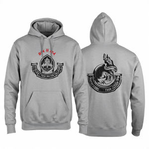 Sweat à capuche d'hiver OEM 65% coton 35% polyester polaire unisexe avec logo personnalisé brodé respirant pour hommes et femmes - Product Image 3