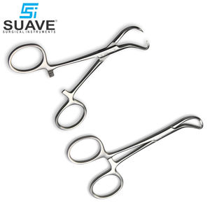 SUAVE SURGICAL INSTRUMENTS abrazaderas de toalla quirúrgica de la más alta calidad con forma curva de acero inoxidable recién llegado - Product Image 6