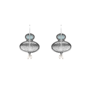 Pendientes de Perlas de Piedra con Diseño de Buey Verde Menta, Nuevo Concepto de Accesorio de Moda - Product Image 3