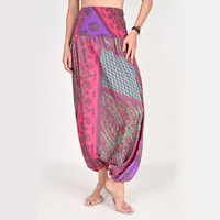 Yoga sarouel pour femmes Boho Hippie bohème vêtements femmes indien plage gitane vêtements Ali Baba Style pantalon