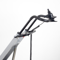 EmssRobot-LEO Premium : Monte-escalier motorisé pliable en aluminium, capacité de charge 300 kg, OEM pour les entreprises de déménagement et de distribution