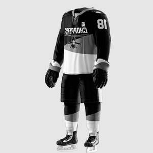 ชุดเครื่องแบบฮ็อกกี้น้ำแข็งสำหรับผู้ใหญ่ชุดเครื่องแบบฮ็อกกี้น้ำแข็งของผู้ชายงานแฮนด์เมดดีไซน์ล่าสุด - Product Image 3