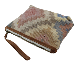 2025สินค้าใหม่ขายดีกระเป๋าสตางค์ขนาดเล็กแบบเย็บ & ทำจากผ้าฝ้ายทอมือกระเป๋าสตางค์พิมพ์ลาย kelim - Product Image 3