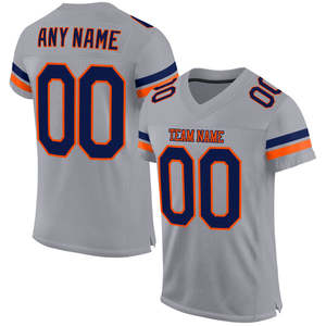 Camiseta de Fútbol Americano Unisex, Cómoda, Duradera, Talla Grande, Deportiva, Personalizada, Sublimada, Bordada, con Diseño Cosido - Product Image 1