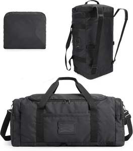 Bolsa Deportiva Plegable OEM con Cierre de Cremallera, Mochila de Viaje Grande de 20 Pulgadas para Hombre, Bolsa de Fin de Semana - Product Image 1