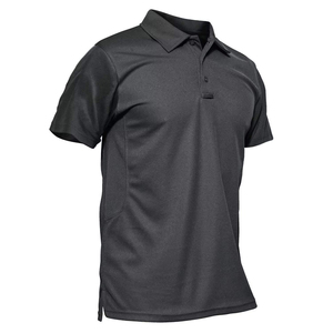 Polo à manches courtes pour homme Performance Séchage rapide 100% polyester Motif tactique 3D Style décontracté Polos de golf vierges OEM - Product Image 6