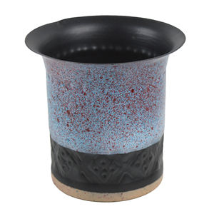 Jardinière de décoration de jardin en seau en métal pour décoration de fleurs et de plantes Design de finition multicolore - Product Image 6