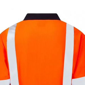 Vêtements de travail durables chemises réfléchissantes avec bande haute visibilité chemise de sécurité pour le travail en plein air polos à logo personnalisé en gros - Product Image 6
