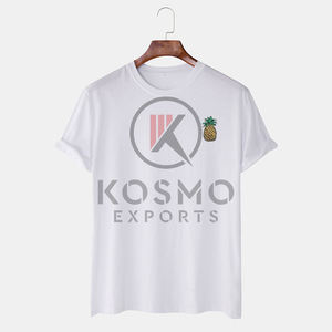 T-shirt d'été décontracté à manches courtes pour hommes, col en O, col rond, technique de teinture unie - Product Image 2