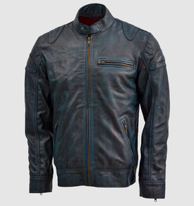 2026 haute qualité unisexe en cuir moto veste support dessin animé manches longues personnalisable à la mode tendance confortable hiver - Product Image 4