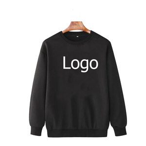 Comprar 2025 sudadera coreana larga de algodón liso para mujer Unisex, sudadera informal con hombros caídos y cuello redondo, diseño personalizable - Product Image 5
