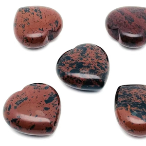 Quartz rouge sculpté à la main K9 cristal coeur pierre naturelle Feng Shui Chakra équilibre méditation décoration vente en gros - Product Image 1