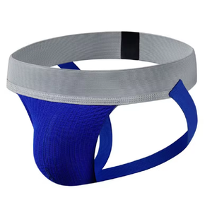 Culottes pour hommes Jockstraps Sous-vêtements sexy GAY String avec logo personnalisé Ceinture large souple pour hommes Fabrication en usine - Product Image 5