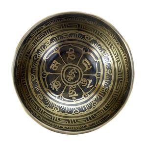 ชามร้องเพลงเนปาล,ชามร้องเพลงสำหรับพระทำด้วยมือชามร้องเพลงทิเบตโยคะ - Product Image 1