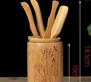 Elegant Eco-Friendly Handmade Bamboo <b>Tea</b> <b>Set</b> From Vietnam Culturally Inspired for Afternoon <b>Tea</b> - Product Image 4