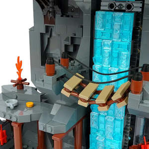 Zelda Montagne En Briques <b>Plastic</b> <b>Animation</b> Source From Japan - Product Image 5