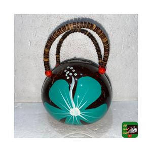Elegante bolso de mano de cáscara de coco para mujer hecho a mano con encanto natural para moda diaria ecológica y ocasiones casuales al aire libre - Product Image 2