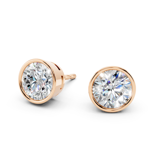 Toque de sofisticación a su apariencia Celebrando momentos especiales o elevando OEM Personalización 10K 14K 18K Pendientes redondos - Product Image 1