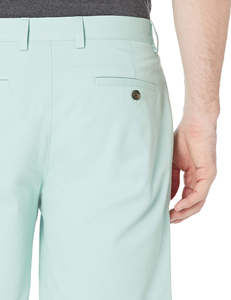 Short de golf unisexe OEM Short de course classique mode en coton taille élastique motif solide Style décontracté Short de golf pour hommes - Product Image 4