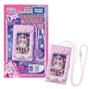 TAKARA TOMY Secret Eyefree - Funda de hombro con diseño de dibujos animados, versión Sora, de piel sintética, con correa para teléfono - Product Image 1