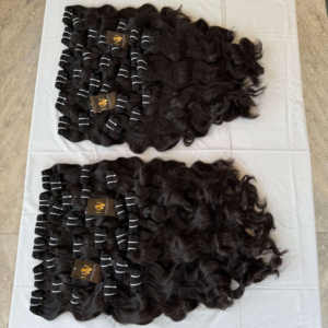 Vendeur de cheveux bruts brésiliens Vendeur de cheveux bouclés non traités, Cheveux humains bruts, Extensions de cheveux à cuticule alignée - Product Image 2