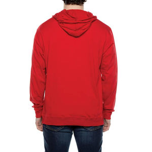 Sudaderas con capucha hombres streetwear de alta calidad de gran tamaño de lana de algodón con cremallera recortada sudaderas con capucha hombres - Product Image 6