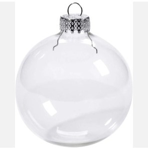 Promoción de fábrica, adornos navideños de cristal, bola, regalo de Año Nuevo a buen precio - Product Image 1