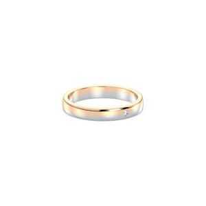 Anillo de Banda de Moissanita REYES, Nuevo, Color D, VVS, en Plata de Ley 925, Chapado en Oro de 14K, Certificado GRA, Joyería Fina para Mujer - Product Image 3