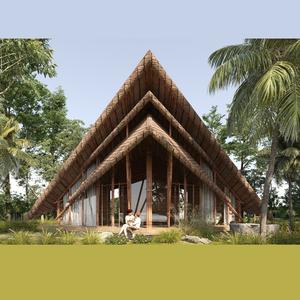 (N2) TAXE À L'EXPORTATION 0% VIETNAM 25m2 MAISON PRÉFABRIQUÉE VERTE 100% Écologique CENVINEX Personnalisée Conteneur Vila Moderne 20FT 40FT Vente Chaude - Product Image 1