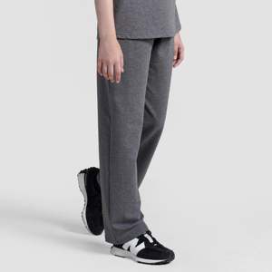 Pantalones de pana transpirables GA de cintura media estilo casual en color carbón - Product Image 3