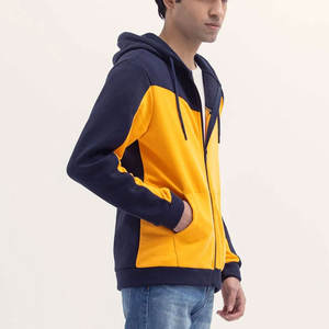 Sweat à capuche pour hommes à la mode avec pull slim fit tissu respirant manches longues poignets côtelés et poche avant parfait pour les vêtements de sport - Product Image 6