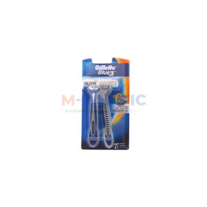 Gillette Blue 3 <b>Mens</b> Triple Blade Disposable <b>Razors</b> 2s and 4s Vietnam Origin - Product Image 1