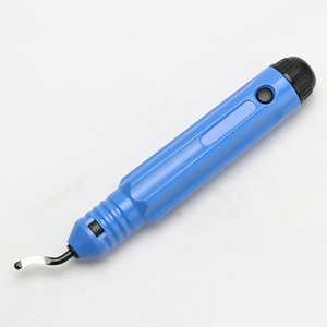 Kit d'outils de débavurage portatif de qualité industrielle, couteau manuel de chanfreinage et de finition pour le métal et le plastique - Product Image 1