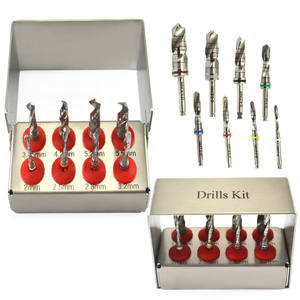 ชุดเครื่องมือเจาะรากฟันเทียม 8 ชิ้น ชุดเครื่องมือผ่าตัดทางทันตกรรม ได้รับมาตรฐาน CE - Product Image 2